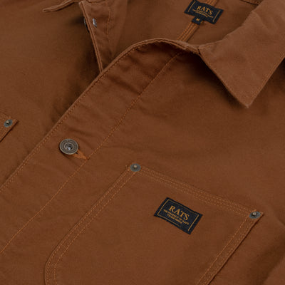 Moleskin Coverall - Brown