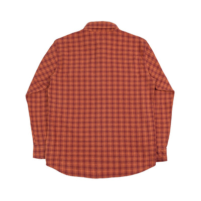 Amundsen Check Shirt - Burgundy