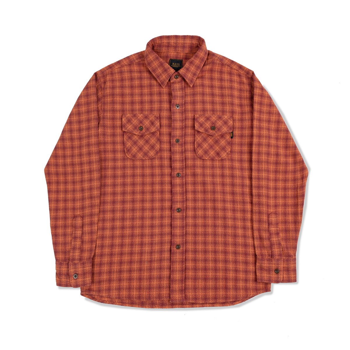 Amundsen Check Shirt - Burgundy