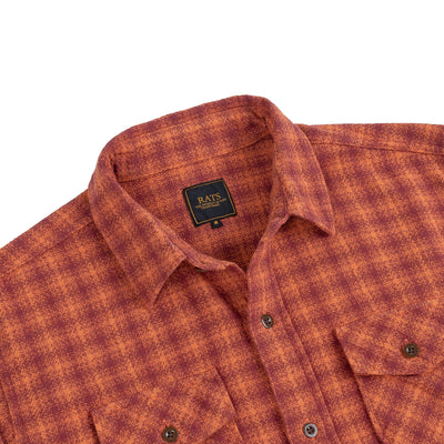 Amundsen Check Shirt - Burgundy