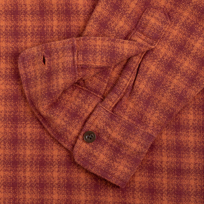 Amundsen Check Shirt - Burgundy