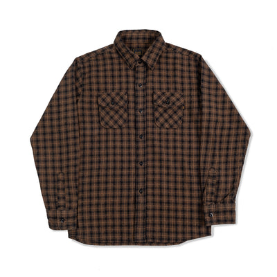 Amundsen Check Shirt - Brown