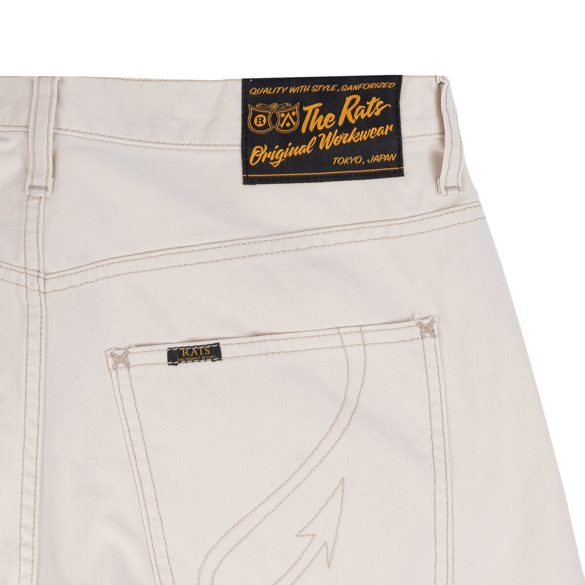 RATS Duck 5Pocket Pants in Ivory | Sonder Supplies