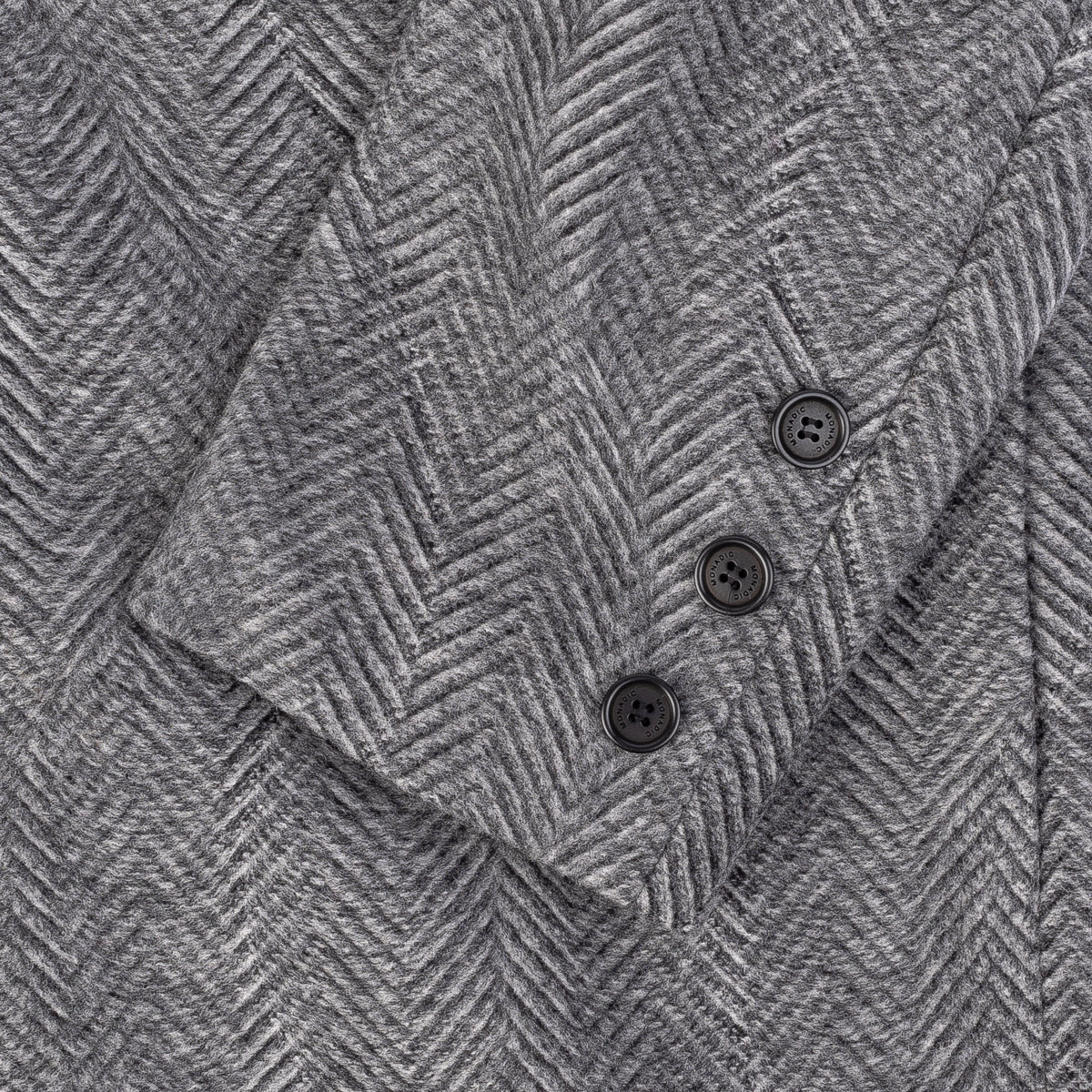 Chesterfield Wool Coat - Grey