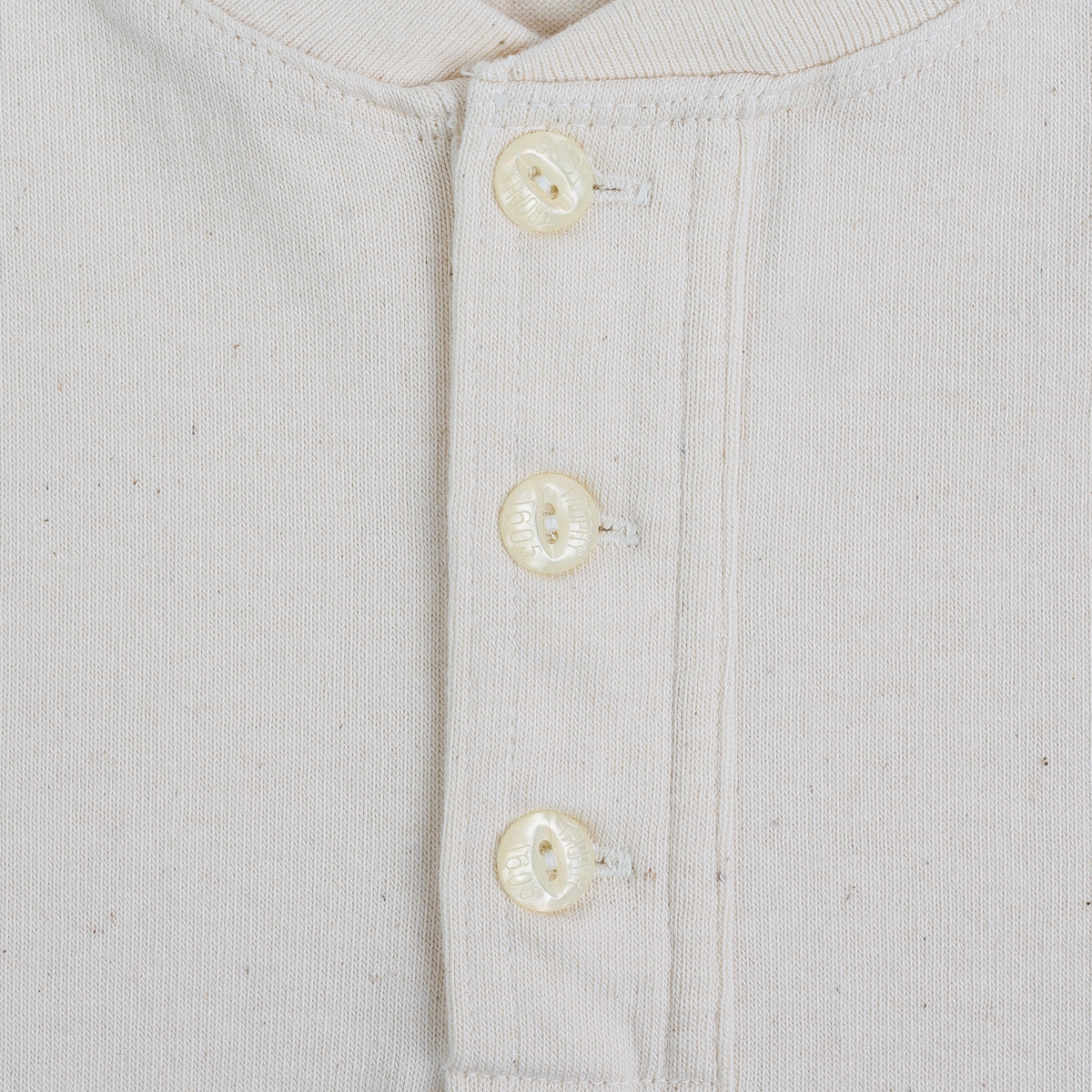 OD Henley Long Sleeve Tee - Natural
