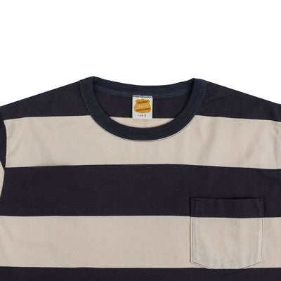 Wide Border L/S Tee - Oatmeal