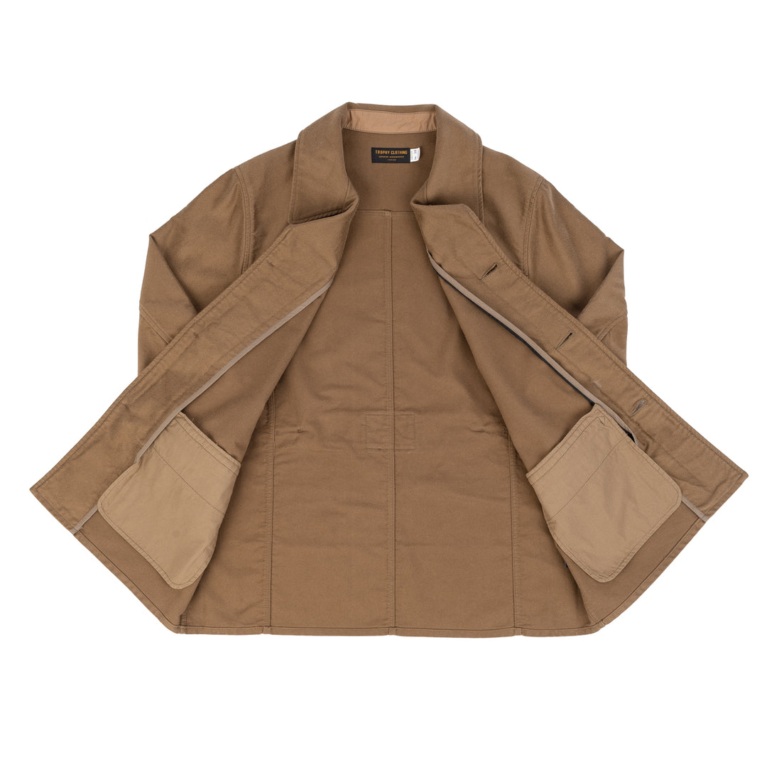 ジャケット・アウター TROPHY CLOTHING Hercules Moleskin Coat Hercules Cotton Moleskin Coat - Beige – Sonder Supplies