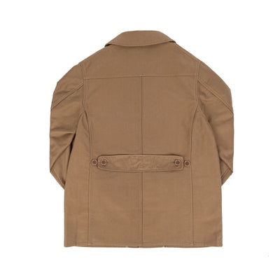 Hercules Cotton Moleskin Coat - Beige