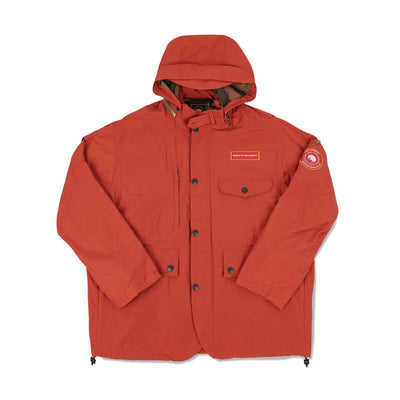 Cross Field Hooded Jacket - Red