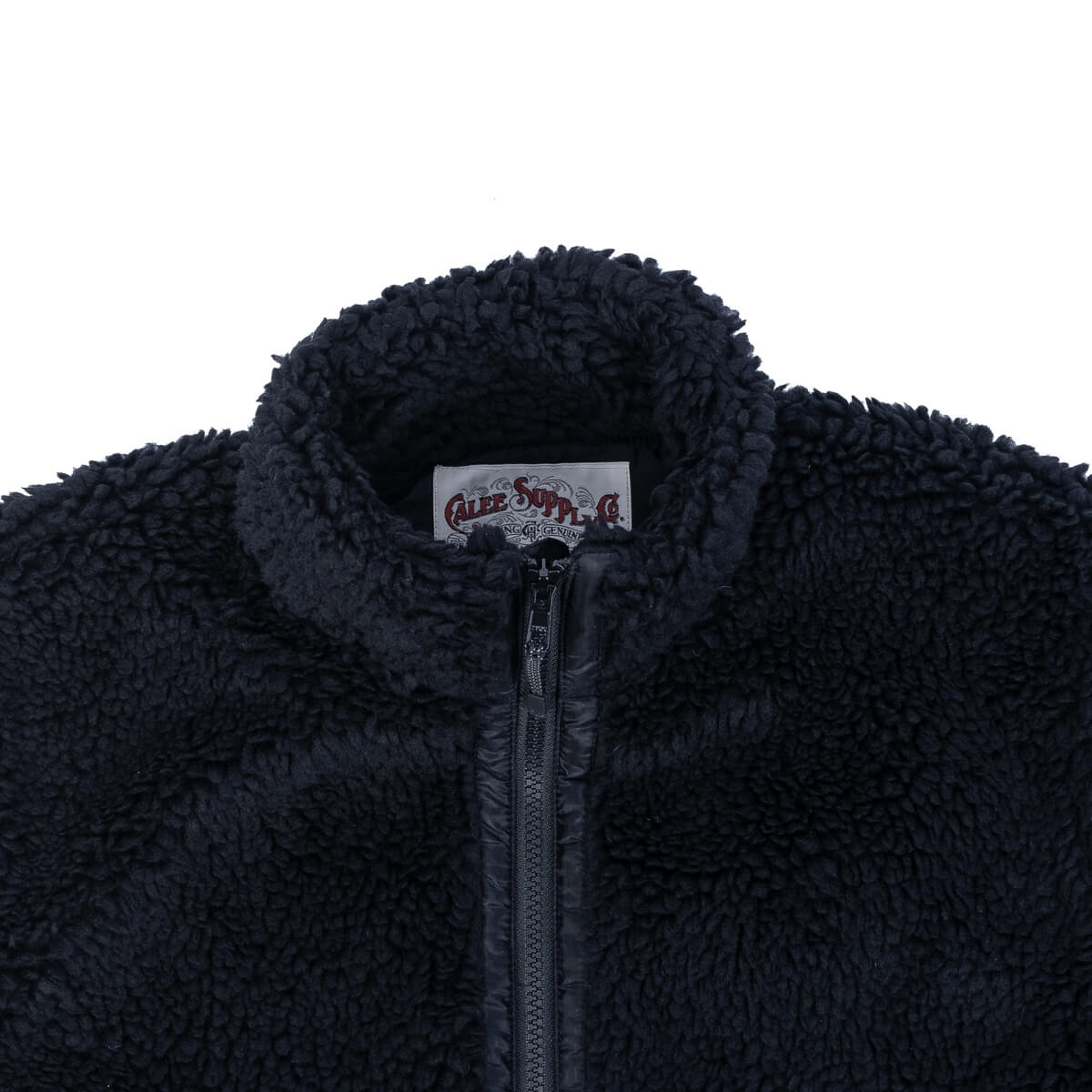 Fleece Zip Jacket - Black