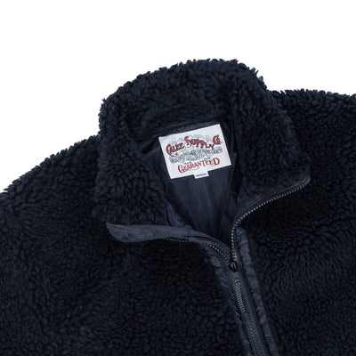 Fleece Zip Jacket - Black