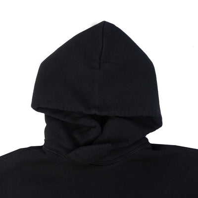 Crossneck Hoodie - Black