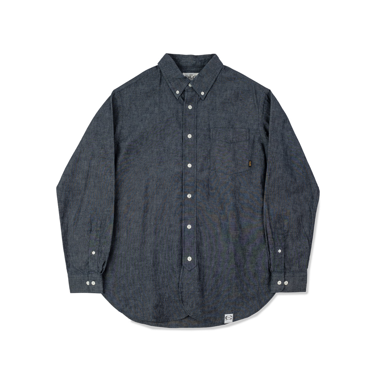 Chambray Long Sleeve Shirt - Indigo/Blue
