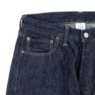 Vintage Straight Cut Jeans - Indigo