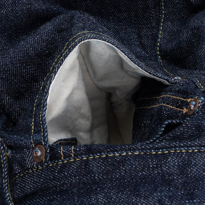 Vintage Straight Cut Jeans - Indigo