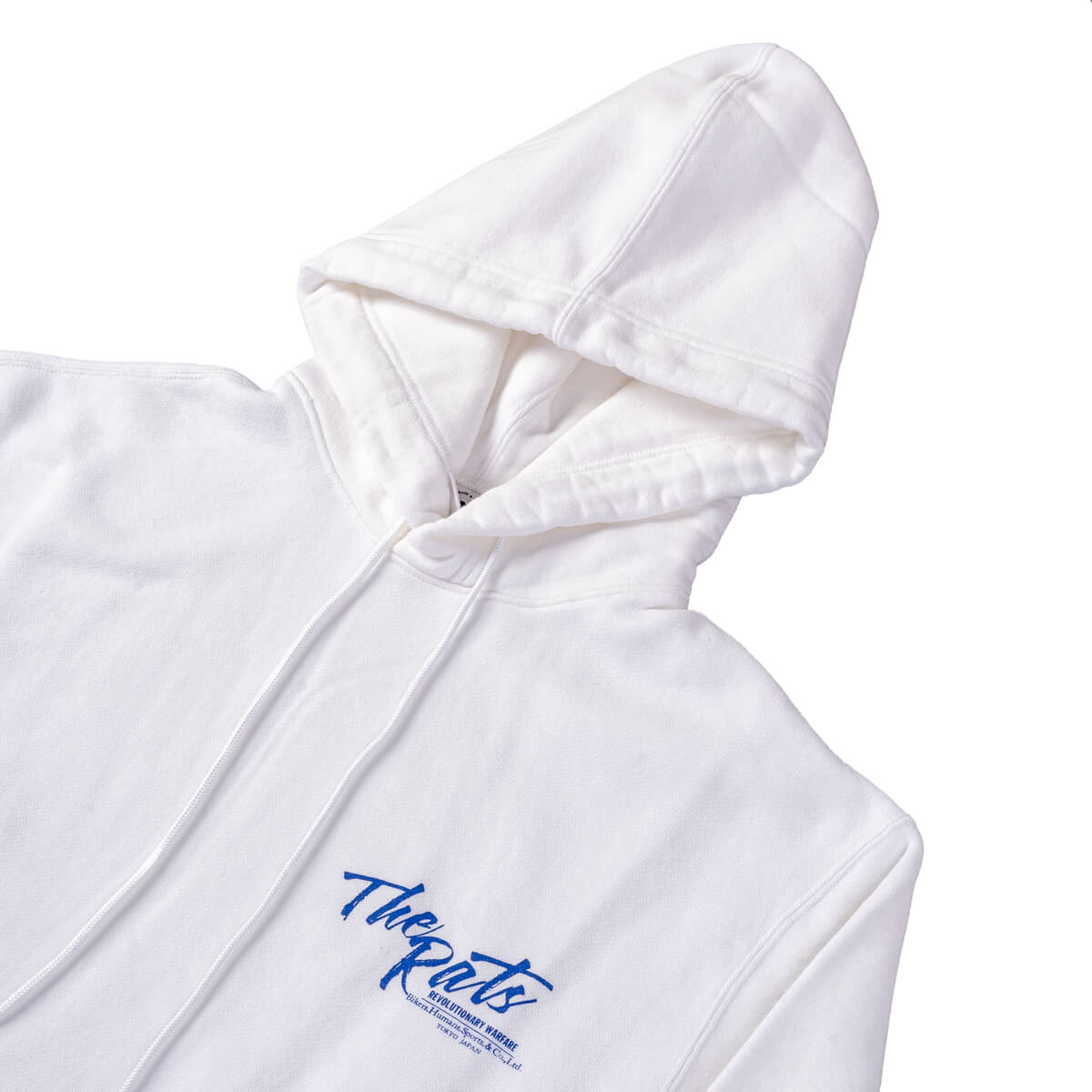 Pullover Hoodie “The Rats” - White